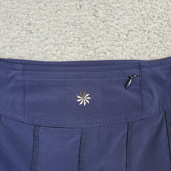 Athleta Women’s Skort Blue Wear About Pleated Pull On Athletic Sz 6 Style 964574 - Picture 9 of 11